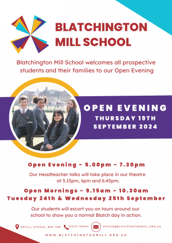 Open Evening Flyer 202425