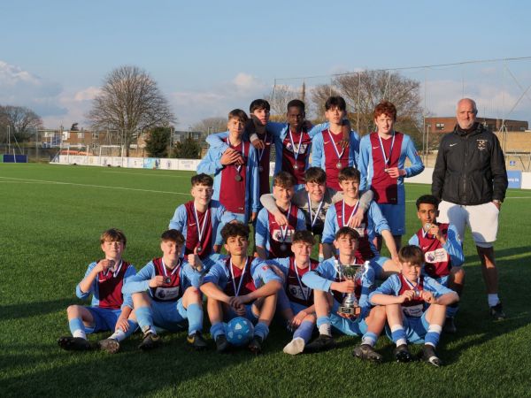 Blatchington Mill School U14s Sussex Schools FA Cup Winners 2023jpg3